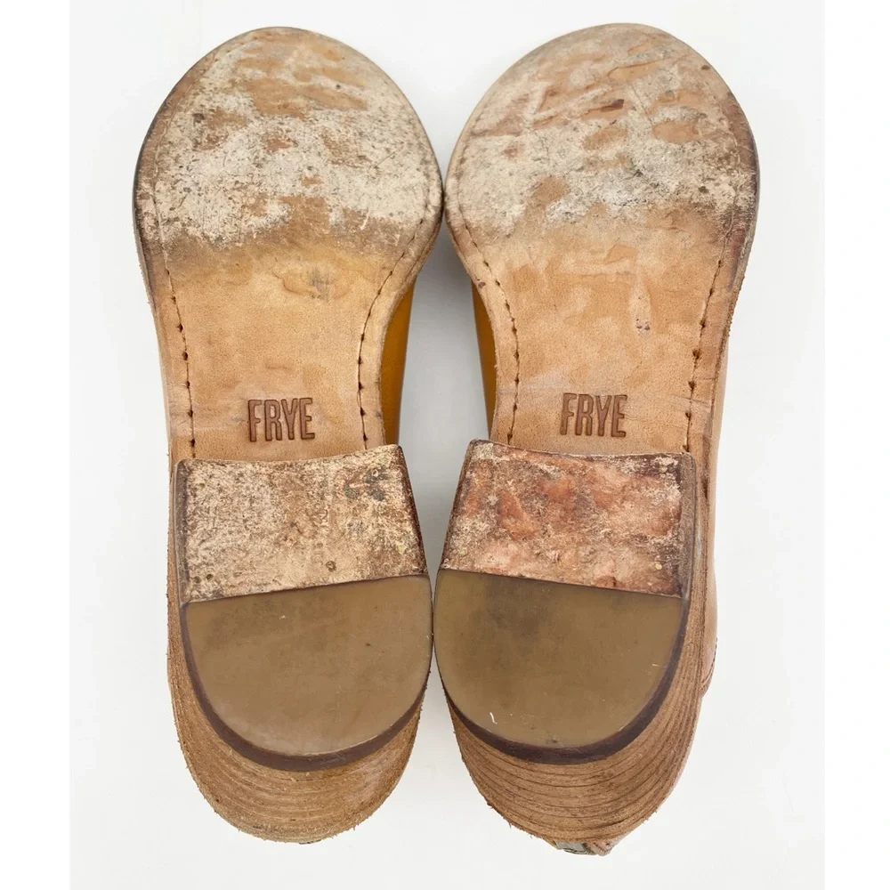 Frye Carson shootie ankle boot cognac 8.5